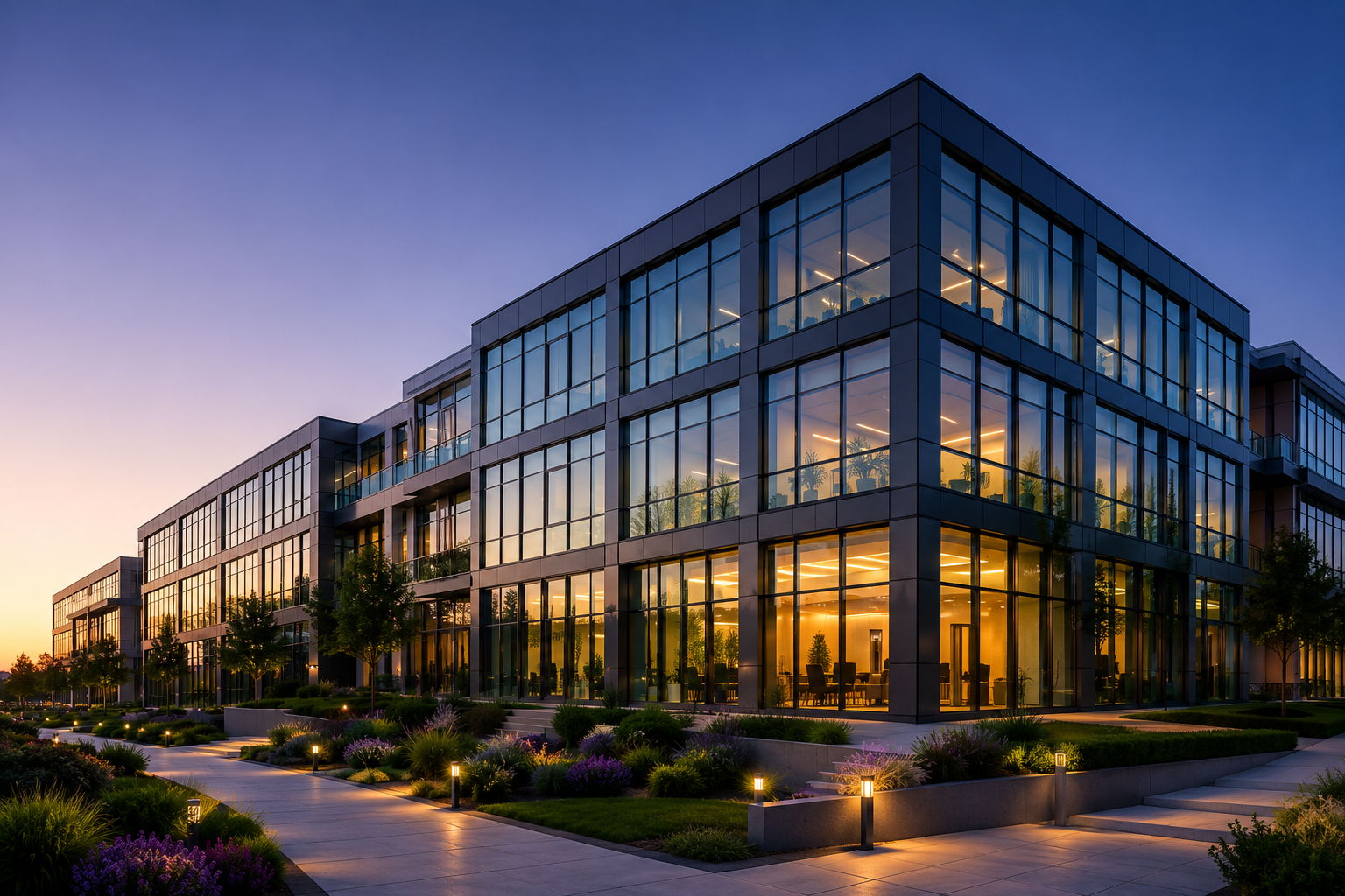 Commercial office property under management